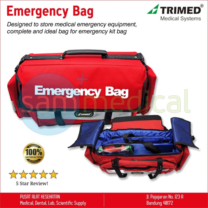 Trimed Emergency Bag Tas Emergency Tas Jinjing Emergency