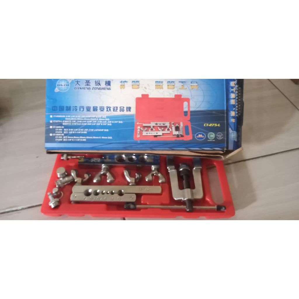 Jual FLARING AND SWAGING TOOL KIT SET PIPA AC BAGUS TERJANGKAU Shopee