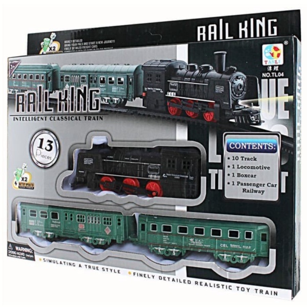

Unik Kereta Api Rail King 13 pcs No.JS1715 Berkualitas