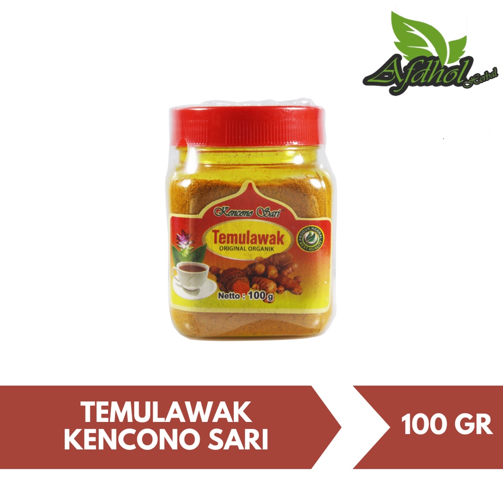 Minuman Bubuk Temulawak Kencono Sari | Temulawak Kencono sari 100 gr