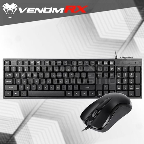 Keyboard Mouse Combo Venom RX Bubalus KC302 Business Office Durable