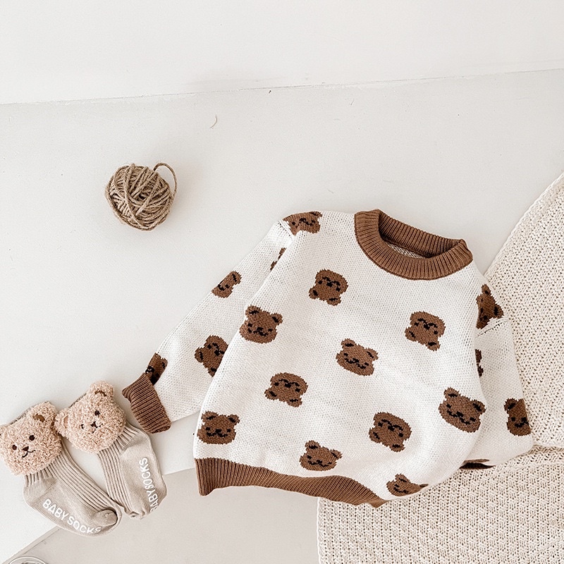 Bear sweater bayi anak