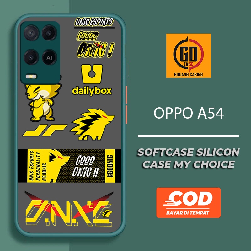 Case OPPO A54 Case Hp  OPPO A54 Case Mychoice Gudang Casing [ONIC] Casing Hp Aesthetic Kesing Hp Kar
