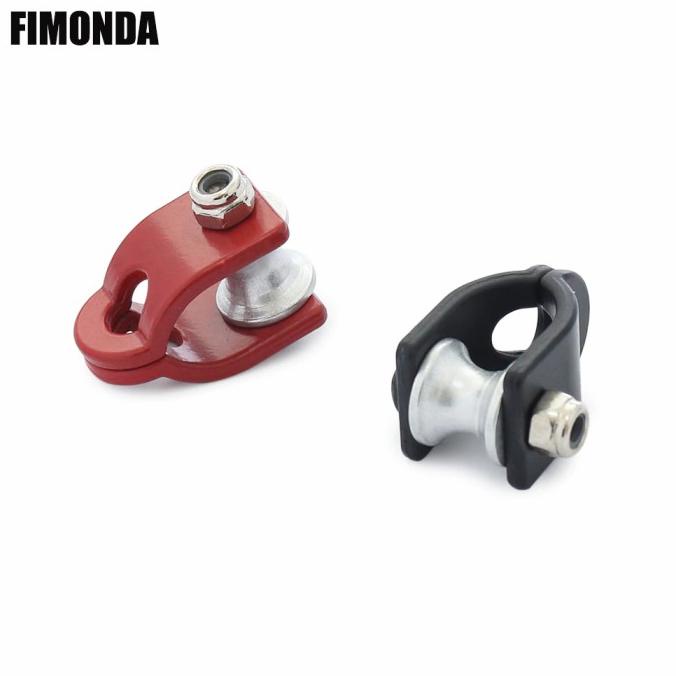 Winch Snatch Pulley For 1/10 Rc Crawler Axial Scx10 Wraith Capra Trx4