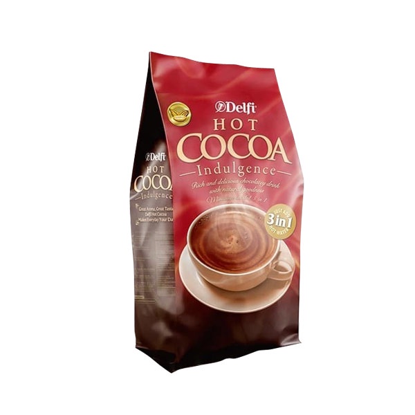 

DELFI HOT COCOA INDULGANCE 3IN1 20 PCS X 25 GR - COKELAT