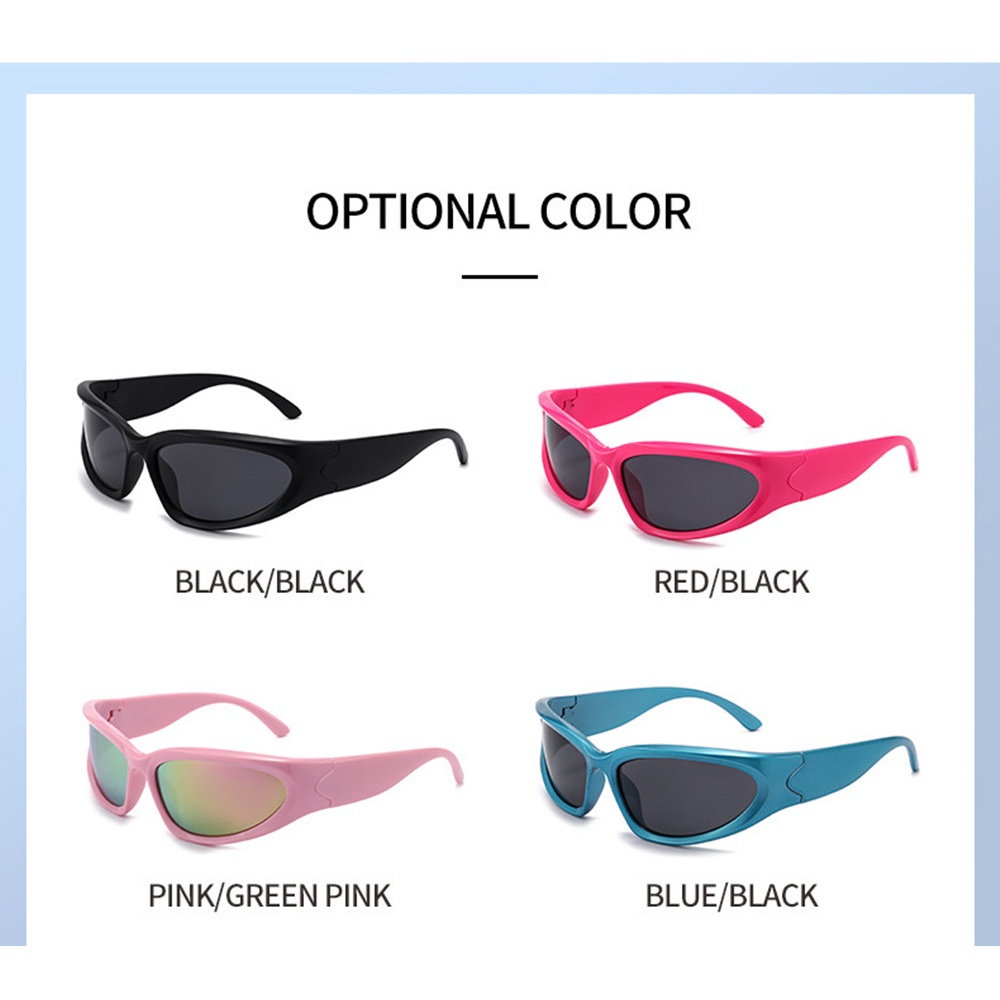 Y2k Kacamata Hitam Frame Bulat Gaya Steampunk Untuk Wanita