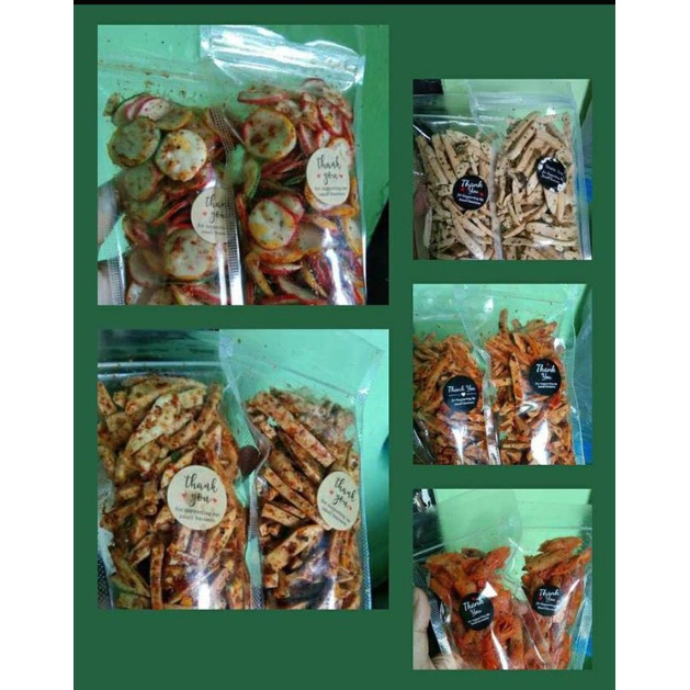 

Basreng gurih pedas daun jeruk nipis