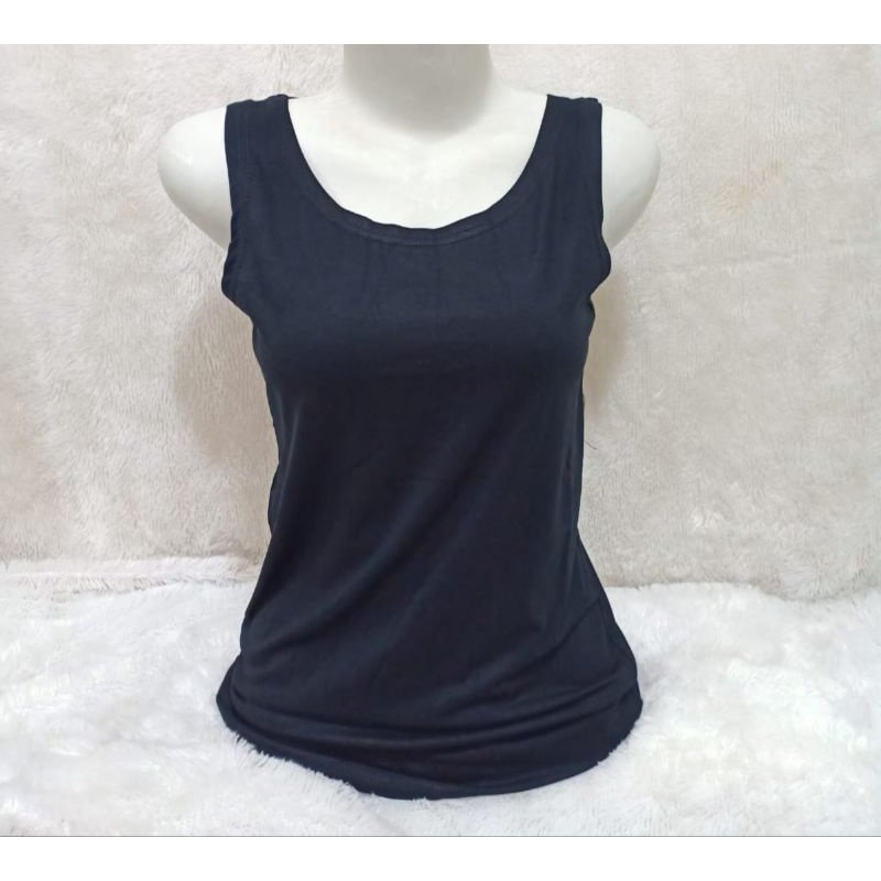 Tanktop wanita /singlet wanita Oneck /atasan wanita standar size M