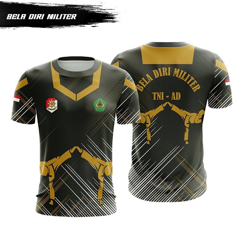 jersey bela diri militer