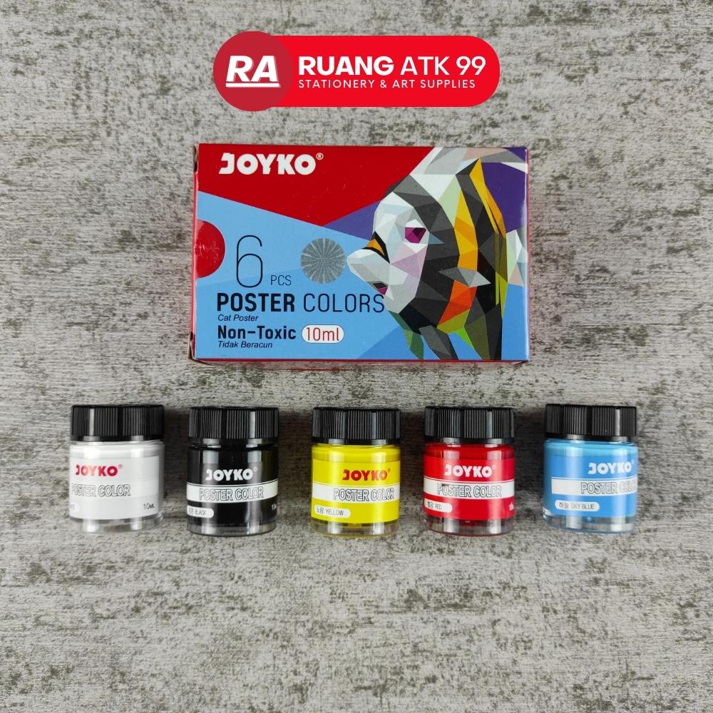 Joyko Poster Starter Color 10ml Cat Postet Cat Lukis Joyko Poster Color