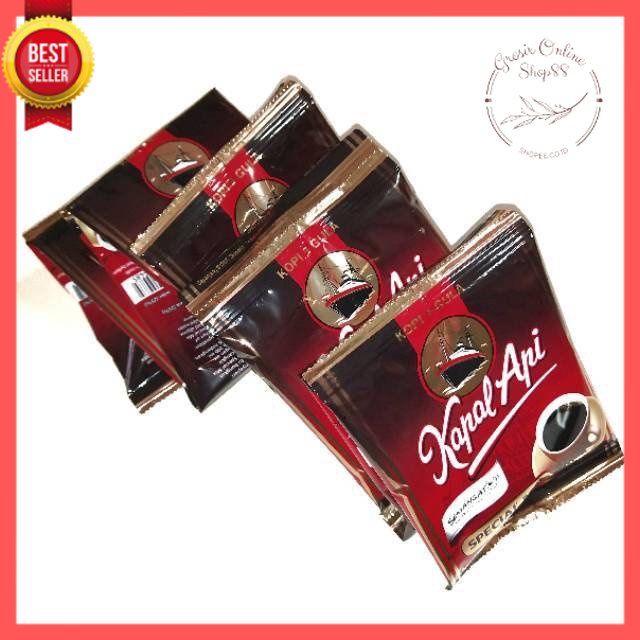 GOS -F408- Kopi Kapal Api Sachet - Kopi Hitam Instan Special Mix - Coffee Instan Sachet