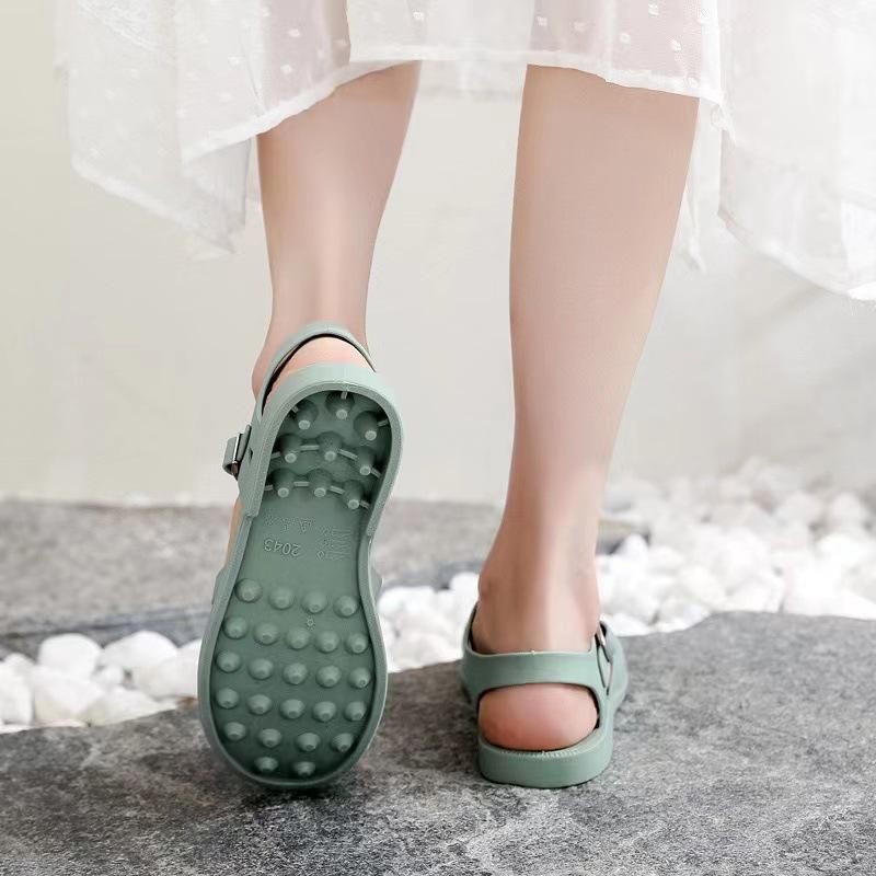 Sandal Jelly Shoes Wanita Gladiator Meilisaa Couple (Wangi Permen) Import High Quality RF
