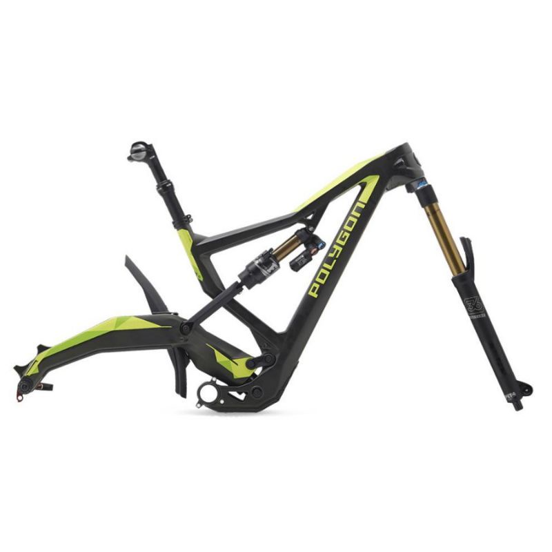 Paketan Frameset + Fork + Dropper Polygon Xquarone EX9 M27.5 NEW
