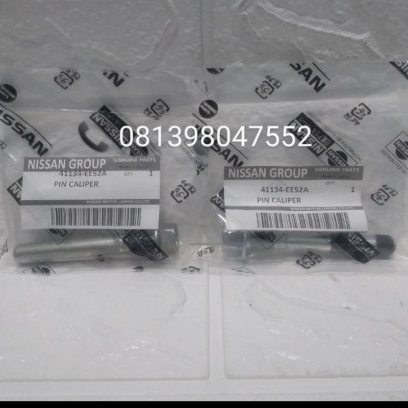 baut kaliper pin caliper Grand Livina L11 original atas bawah