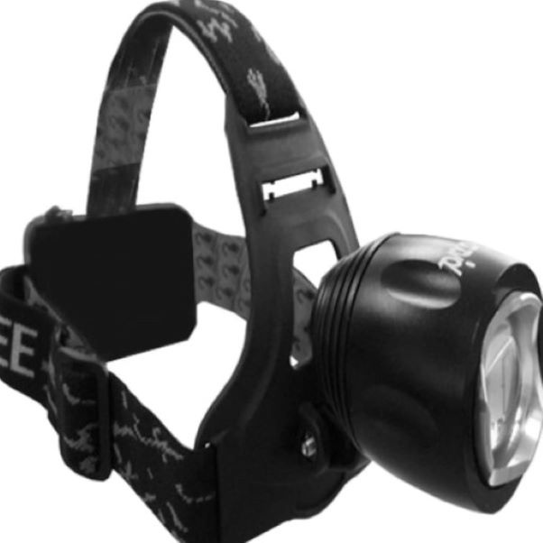 SENTER KEPALA ALUMUNIUM R-4920 10W RAPID SANYO LI-ION 4400 MAH (HTM)