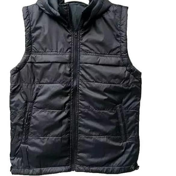 rompi murah sepeda vest parasut tebal gunung - Biru, M