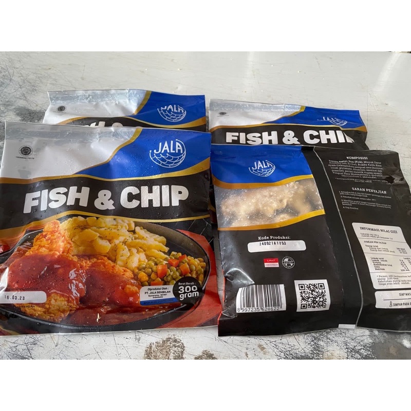 

Fish N Chip (ikan dori tepung ) 300gr