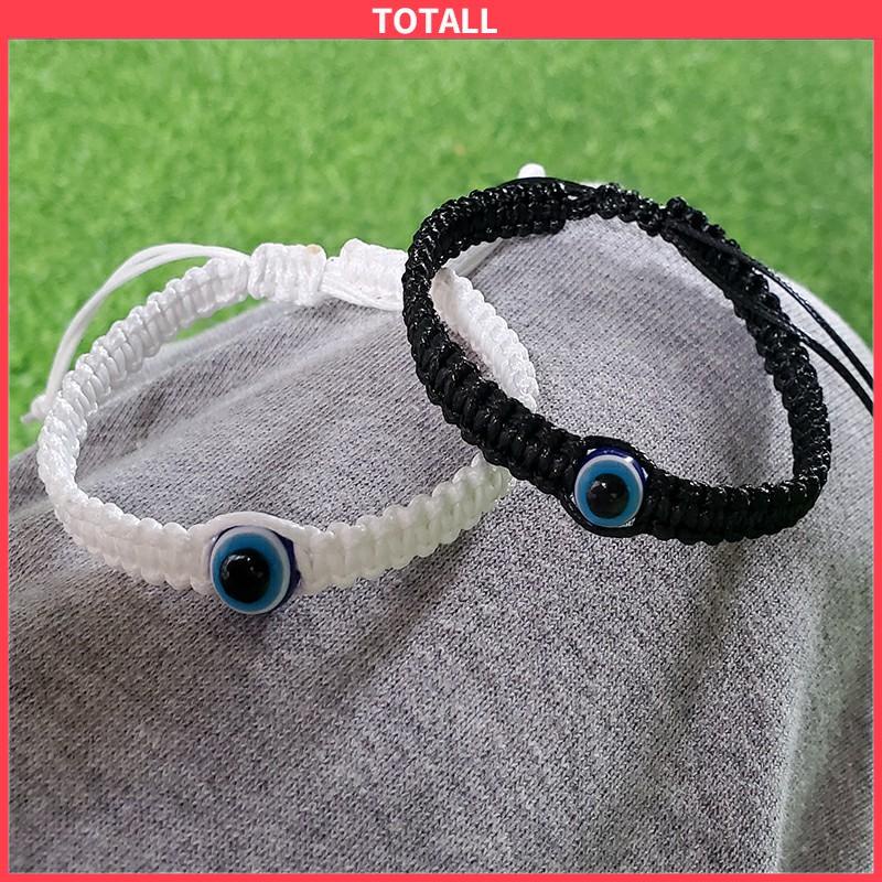 COD Gelang Tali Simple Evil Eye Biru Gelang Merah Keberuntungan-Totall