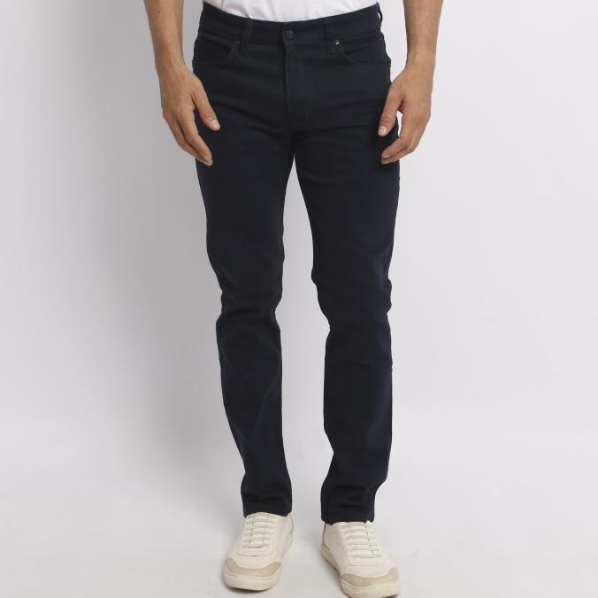 Edwin Celana Chinos Venice Navy Slim Fit Stretch