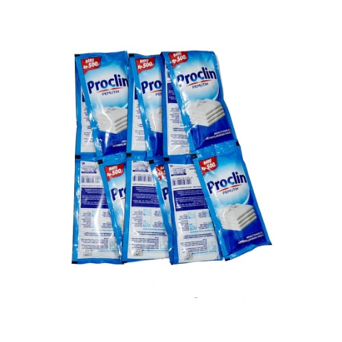 PROCLIN PEMUTIH PAKAIAN 1 RENCENG ISI 12 SACHET