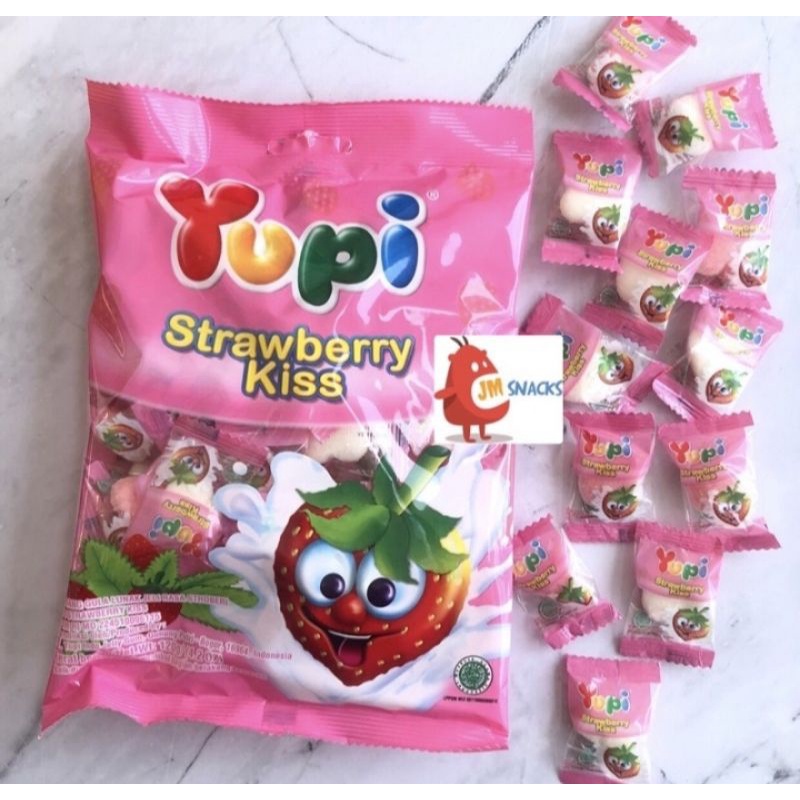 

Permen Yupi Kiss Strawberry 120gr