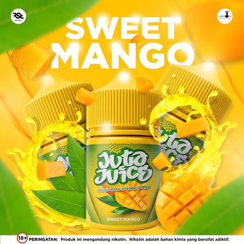 JUTA JUICE SWEET MANGO 60ML 3MG 7MG FREEBASE