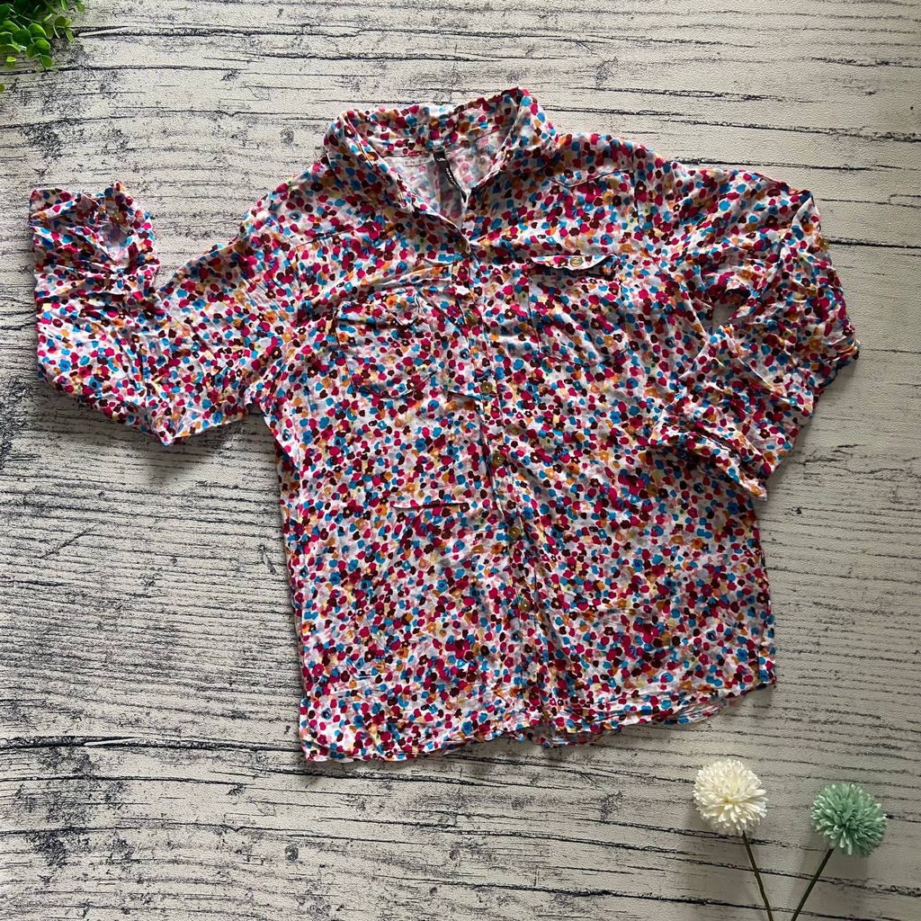 Baju Kemeja CoolTeen Lengan Panjang PL Murah Ori