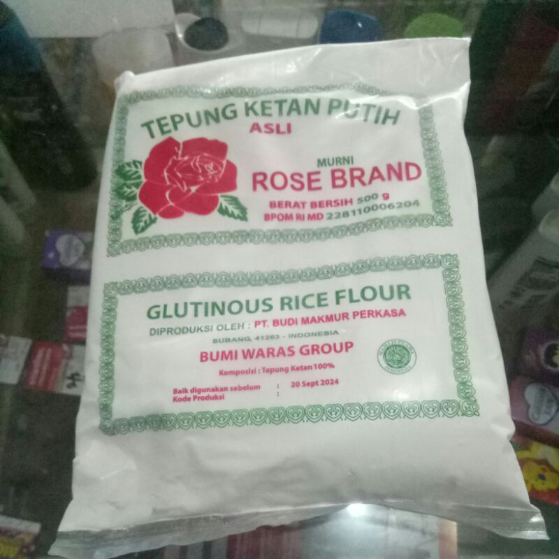 

Tepung Ketan Rose Brand 500g