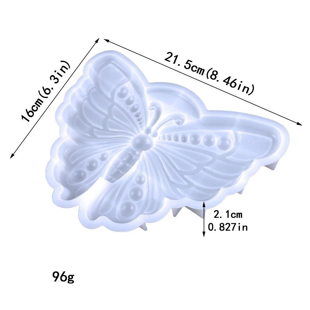 R-flower Butterfly Silicone Mold DIY Liontin Hiasan Dinding Casting Mold