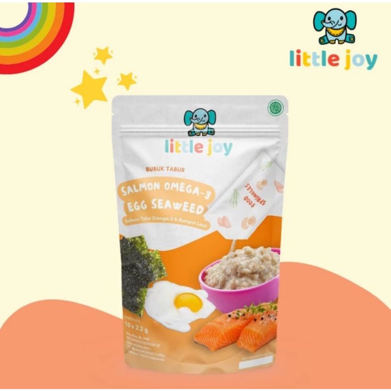 

Little joy bumbu tabur gizi with egg salmon