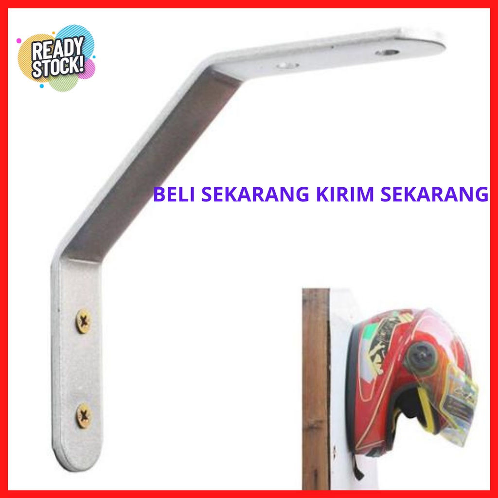 Gantungan helm dinding Gantungan helm Gantungan kunci motor/mobil Gantungan jas hujan Gantungan Helm
