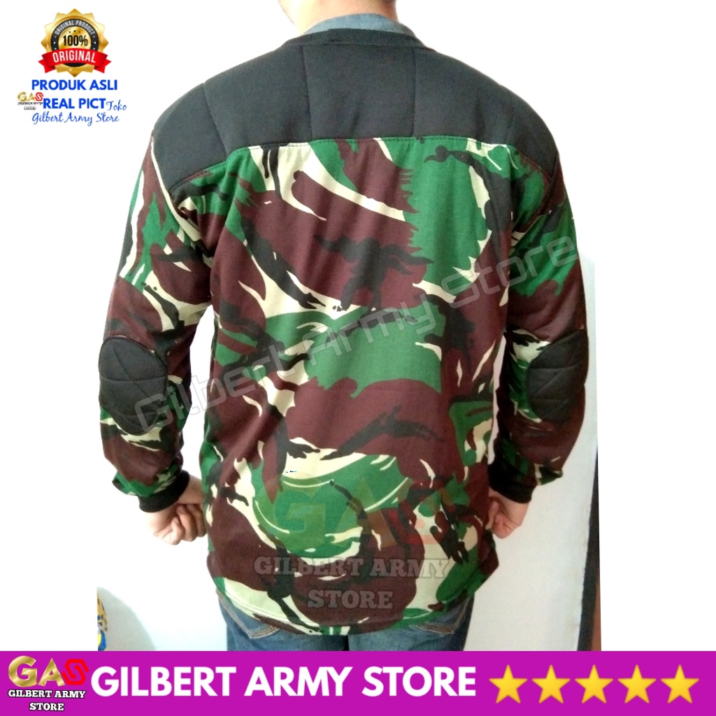 Kaos Loreng Malvinas Gambar Lengan Panjang Pria Dewasa Terbaru Gilbert Army Store