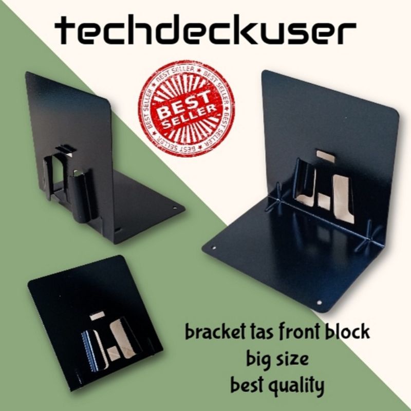 Bracket Tas Front Block Sepeda Lipat Big Size Model L