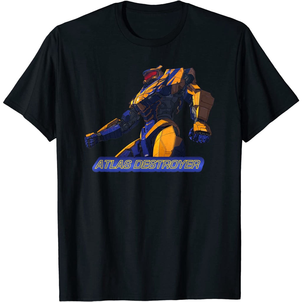 Kaos Anak Atlas Destroyer - Pacific Rim The Black - Jaeger T-Shirt Fashion Baju Atasan Anak Laki Lak