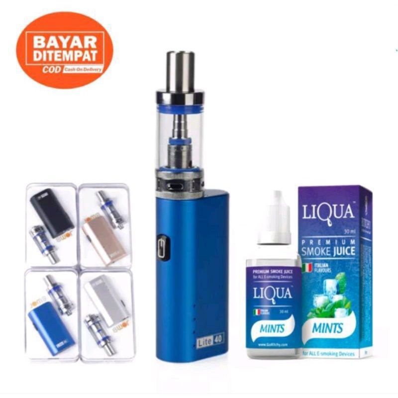 Original vapeeeee jomo lite 40 kit komplit Premium Kekinian