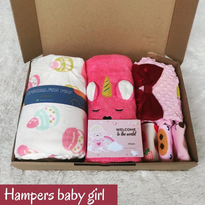 

(COD) Hampers baby girl/kado lahiran bayi perempuan/baby gift