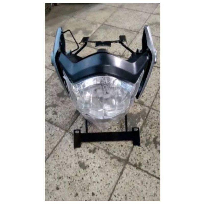 Lampu Depan Vixion Old Plus Breket Lampu Dudukan Plat Nomor Vixion Old