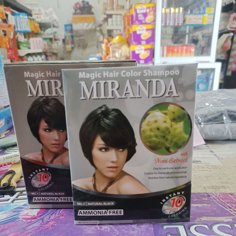 Miranda magic hair colour shampoo