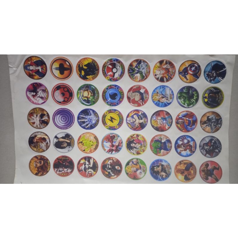 TAZOS / TAJOS KARAKTER / MAINAN TAJOS / TAZOS BESI