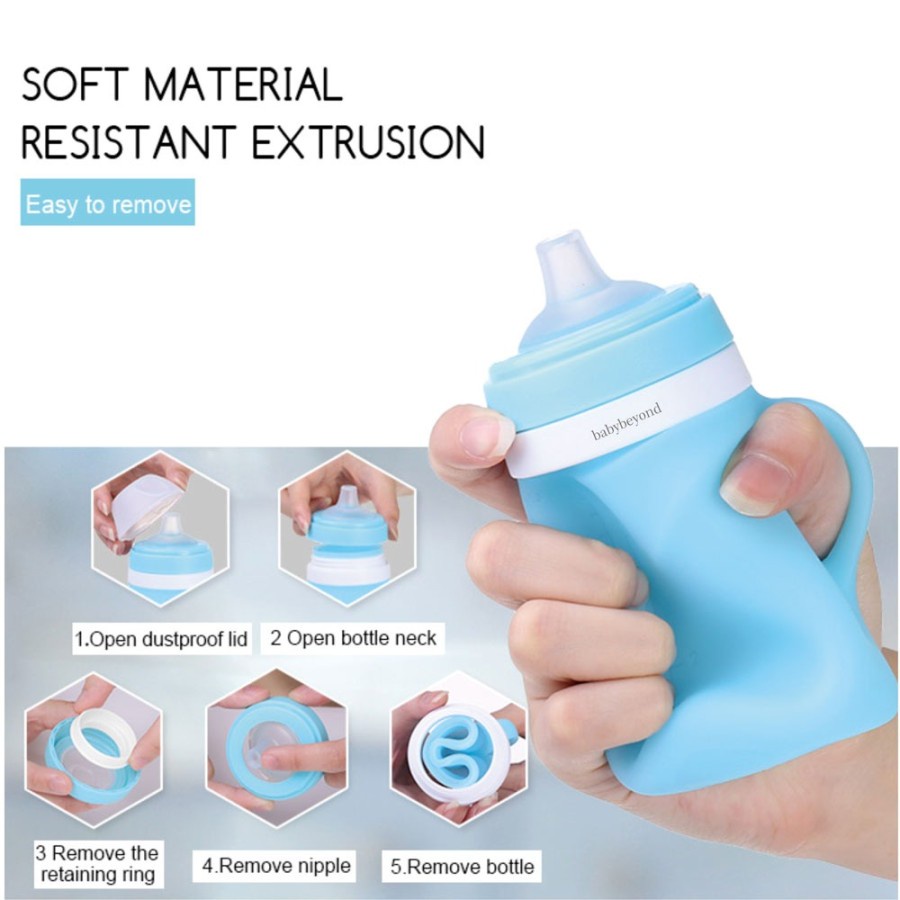 BABY BEYOND SILICONE JUICE &amp; FOOD FEEDER 150ML / BB1042