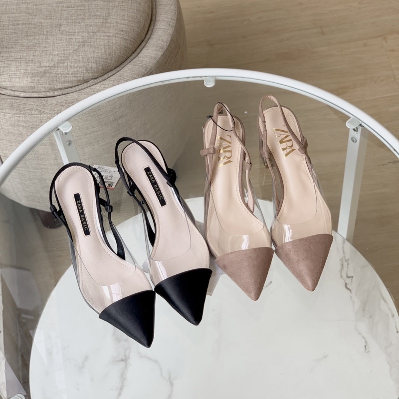 ZR SHOES : SATIN HEELS