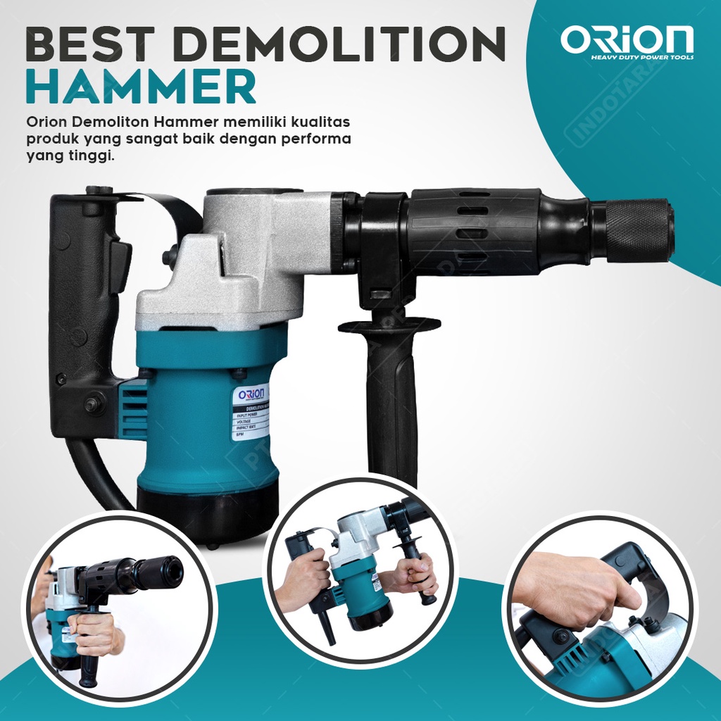 Mesin Jack Hammer Bobok Beton Orion DH-65A Demolition Hammer DH-65A