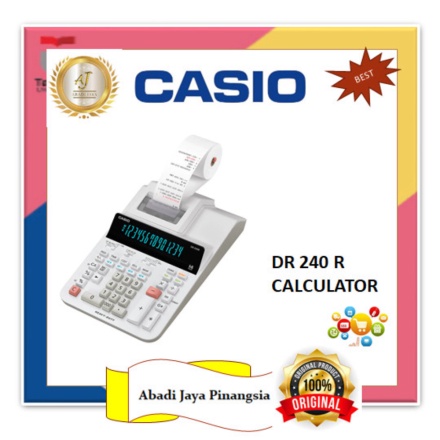 

Promo onderdil CASIO DR 240 R CALCULATOR 26SZ2 Berkualitas