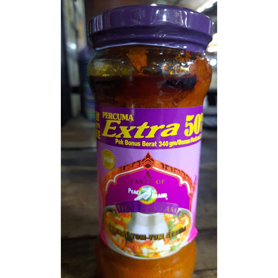 

SW - Peace Brand Thai Tom Yam / Sambal Tom Yam Segera 340gram