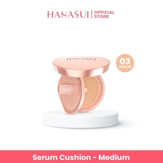 HANASUI DEWY CUSHION SERUM BB CREAM FLAWLESS FOUNDATION BPOM