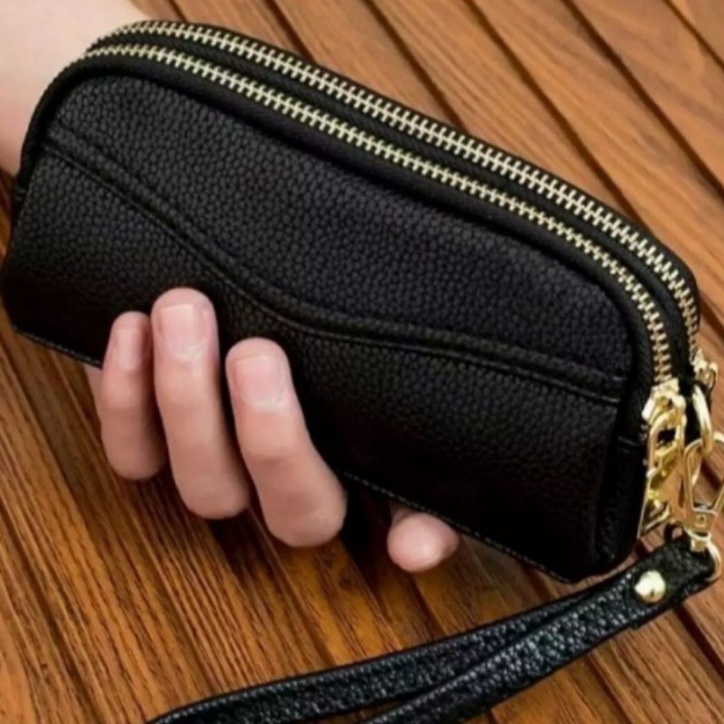 Dompet 2 Ruang Tempat Hp dan Kosmetik