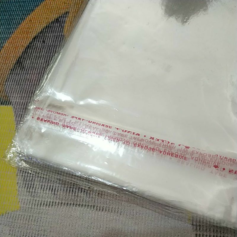 

Plastik opp undangan masker satuan 11x16 cm