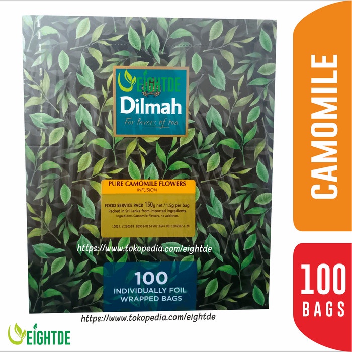 

DILMAH CAMOMILE TEA 100 SACHET