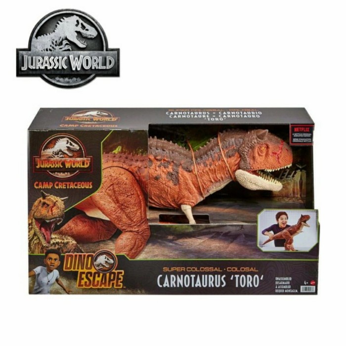 Jurassic World Colossal Carnotaurus Toro Dinosaurus