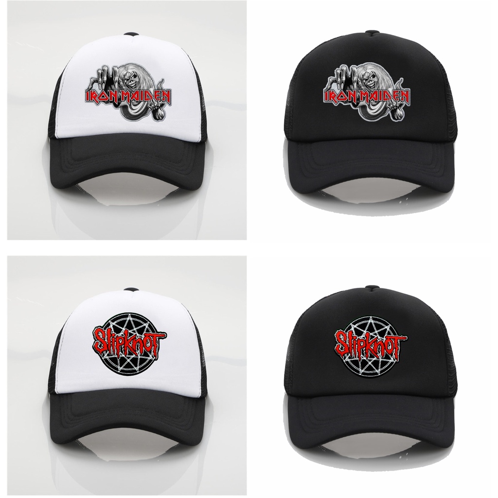 Topi Pria Logo grup band rekomendasi topi outfit skena